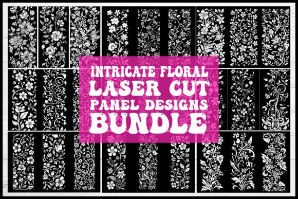 Download Intricate Floral Panel Design - Floral Collection