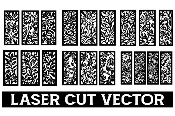 Download Elegant Laser Cut Floral Pattern - Floral Collection