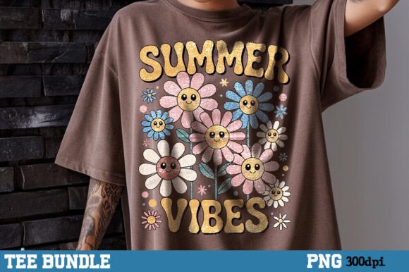 Download Summer Vibes Floral Shirt PNG, Boho PNG - Floral Collection