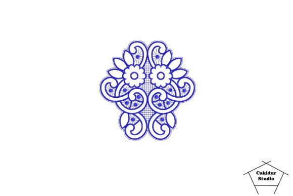 Download Blue Floral Square - Floral Collection