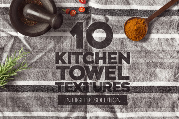 Download Kitchen Towel Textures X10 - Premium Bundle
