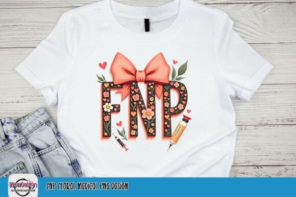 Download FNP Floral Medical PNG Design - Floral Collection