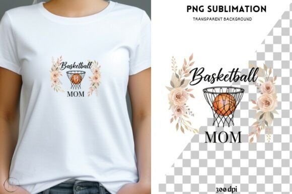 Download Basketball Mom PNG | Floral Sports - Floral Collection