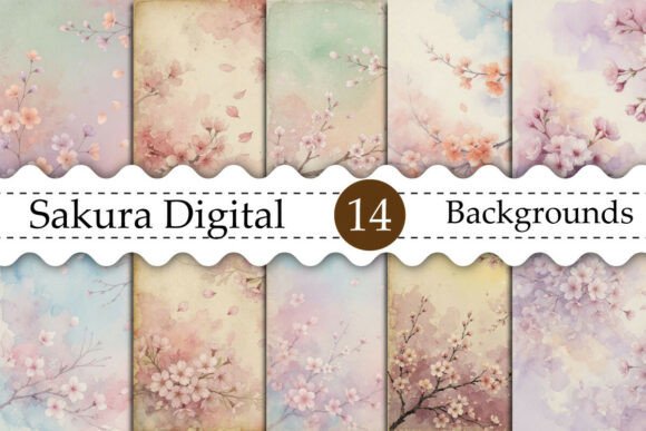 Download Sakura Digital Backgrounds - Digital backgrounds Collection