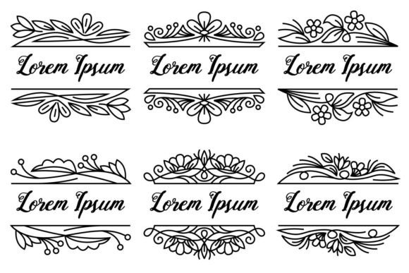 Download Vintage Floral Borders - Floral Collection