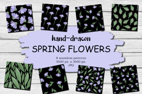 Download Cornflower Spring Floral Background - Floral Collection
